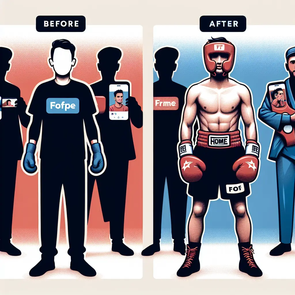 Representation of The Impact of Logan Pauls Boxing Career on His Brand Image